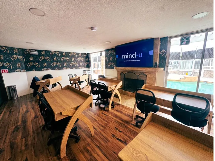 Group psychotherapy room at Mind-U