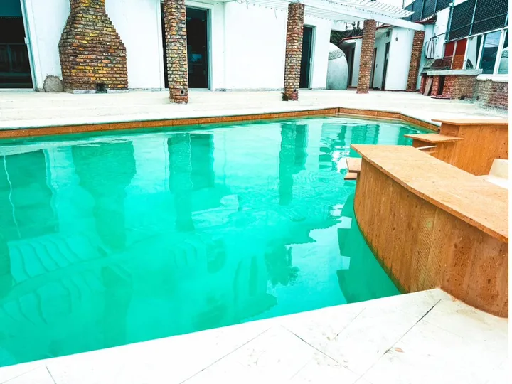 Swimming pool at Mind-U's residential facility