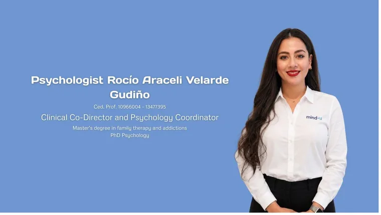 Dra. Rocío Araceli Velarde, Co-Founder and Clinical Co-Director at Mind-U