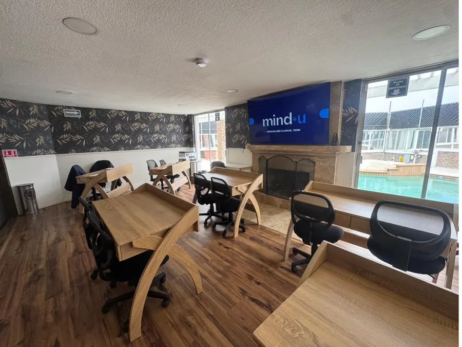 Private therapy room at Mind-U used for individual and family sessions